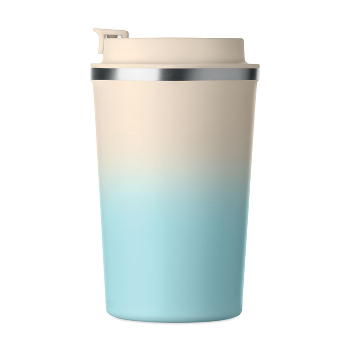Bicchiere doppio strato 350 ml Blu Bambino item picture 1