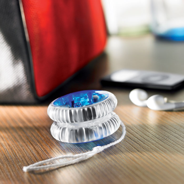 Yo-yo con luce. In plastica blue item ambiant picture