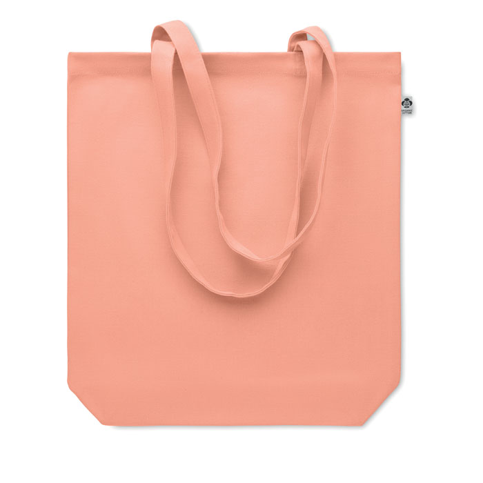 Canvas shopping bag 270 gr/m² Arancio item picture back