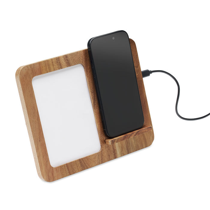 Acacia frame & charger 15W Legno item picture 5