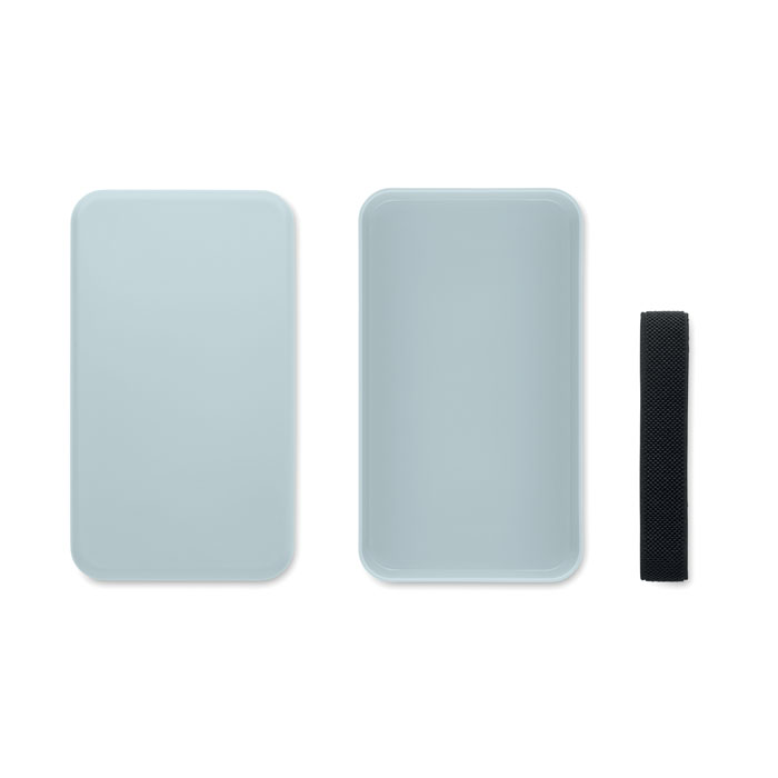 Lunch box in PP 750 ml Blu Bambino item picture open