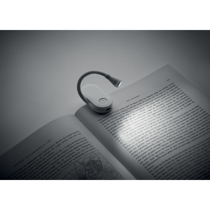 Luce lettura ricaricabile Bianco item detail picture