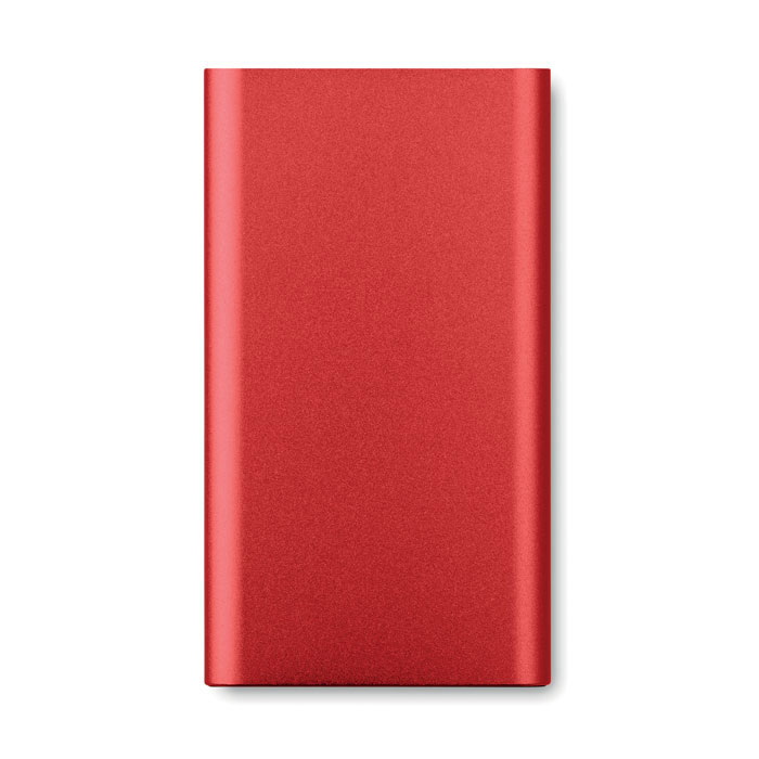 Power Bank wireless 4000mAh red item picture back