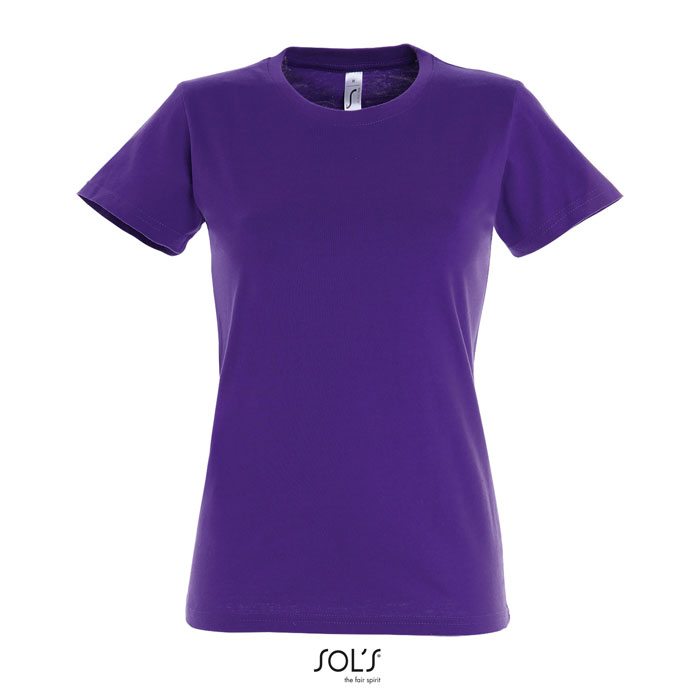 IMPERIAL DONNA T-SHIRT 190g dark purple item picture front