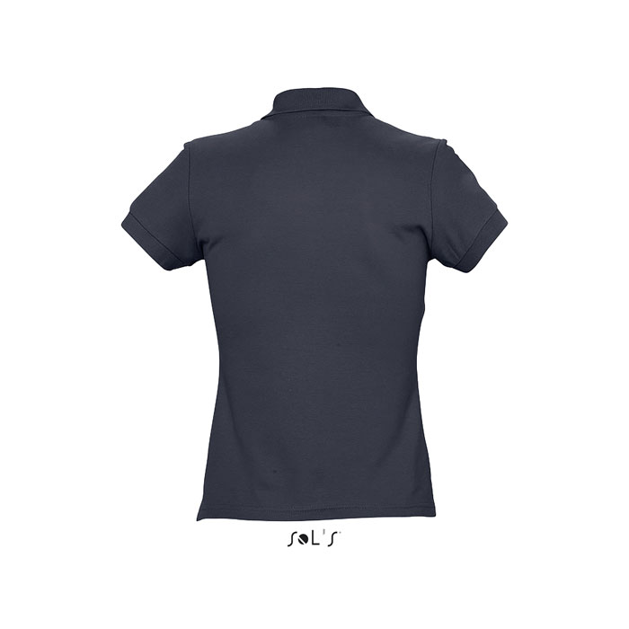PASSION WOMEN POLO 170g Blu Navy item picture back