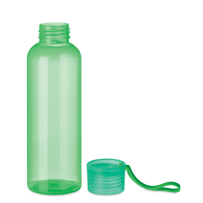 Tritan bottle and hanger 500ml Verde Trasparente item picture open
