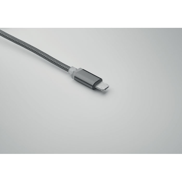 4 in 1 charging cable type C Titanio item picture back