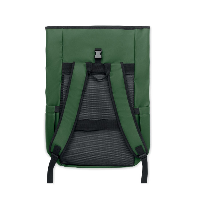 Zaino Rolltop per laptop 600D Verde Scuro item picture 5