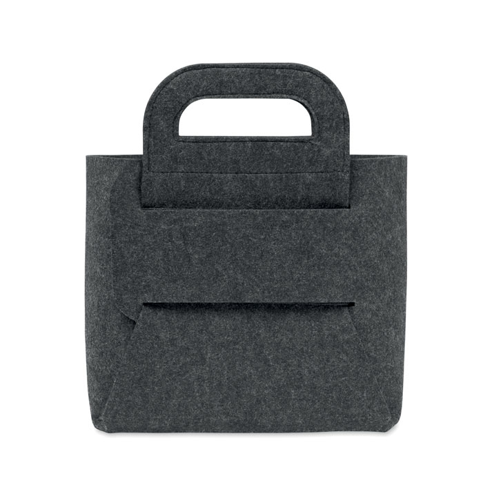 Foldable RPET felt basket Grigio Pietra item picture 2