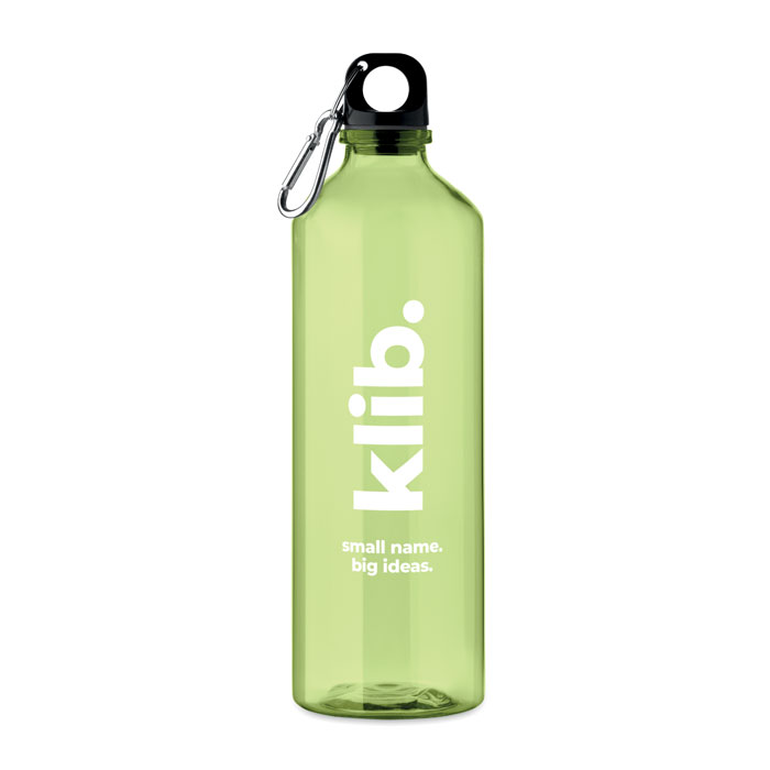 Bottiglia in RPET 750ml Lime Trasparente item picture printed