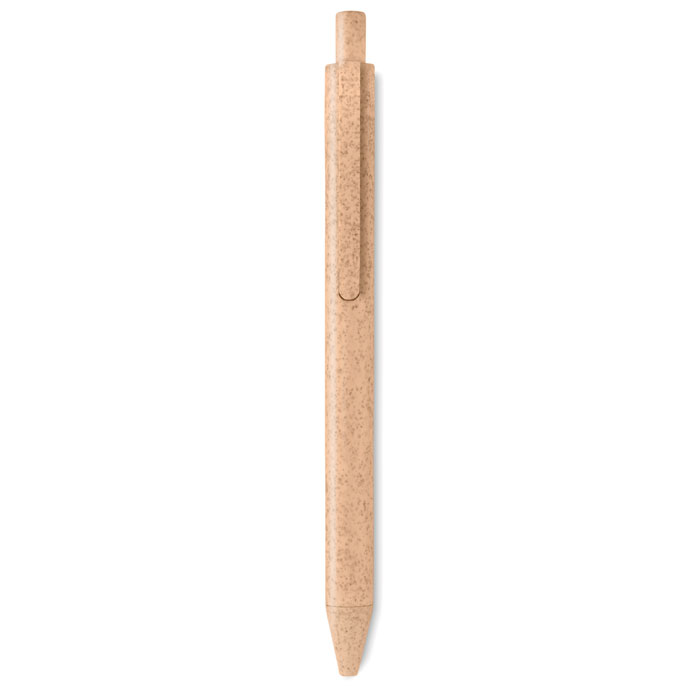 Wheat Straw/ABS push type pen Arancio item picture front