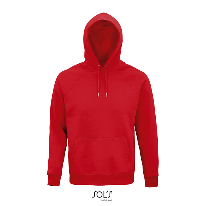STELLAR HOOD SWEATER 280g red item picture front