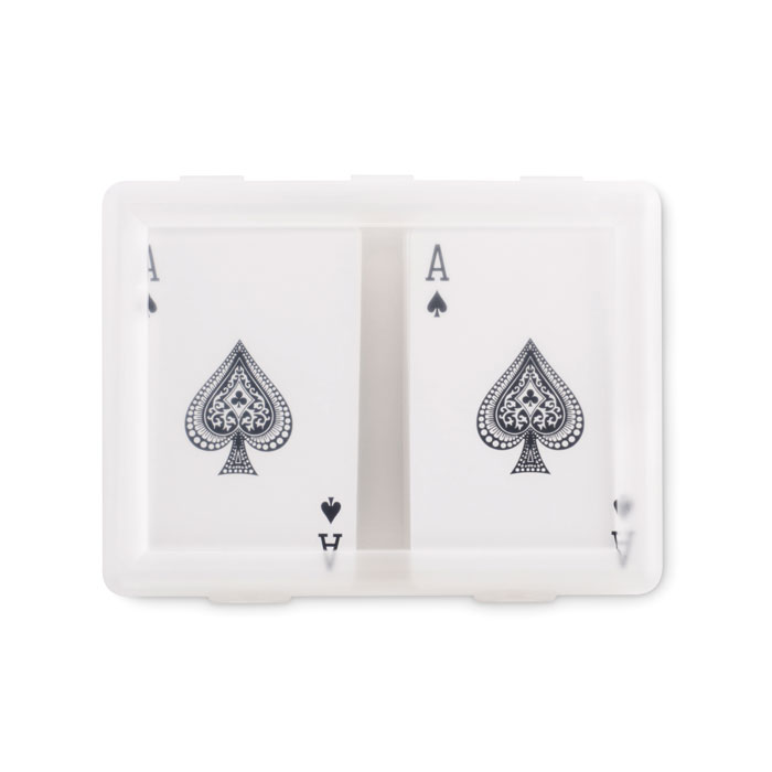 Set di carte da gioco classiche Trasparente item picture side