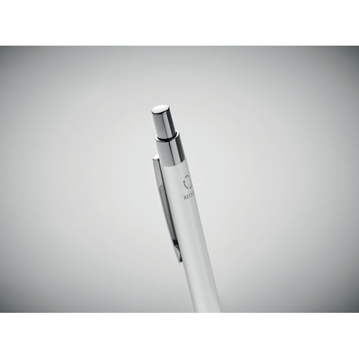 Recycled aluminium ball pen Bianco item detail picture