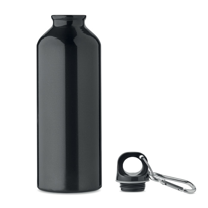Bottiglia in alluminio 500ml Nero item picture side