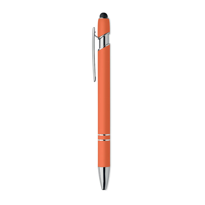Penna in alluminio riciclato Arancio item picture side