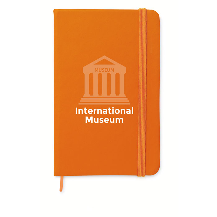 Notebook A6 a righe Arancio item picture printed
