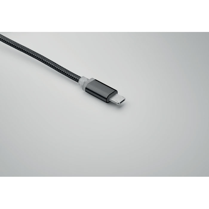 4 in 1 charging cable type C Nero item picture 6