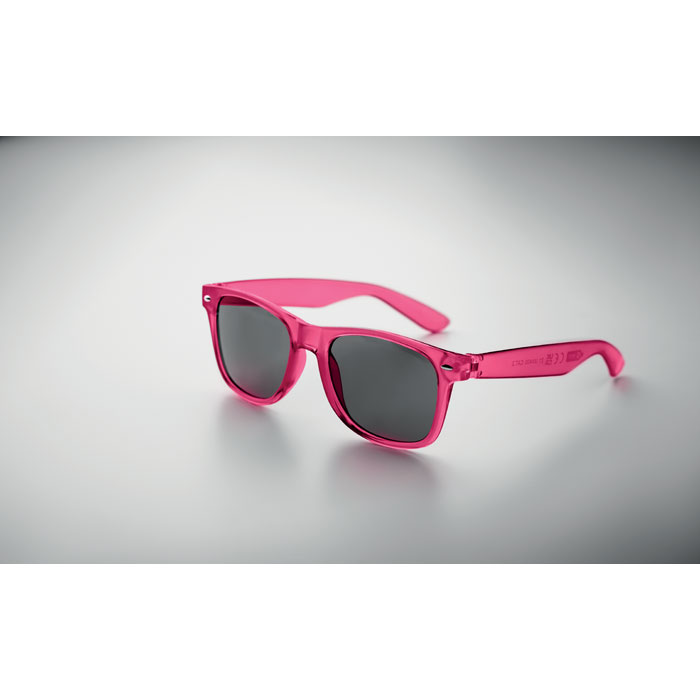 Sunglasses in RPET Fucsia Trasparente item detail picture