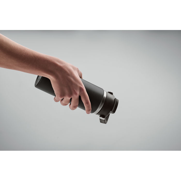 Double wall bottle 500 ml Nero item picture open