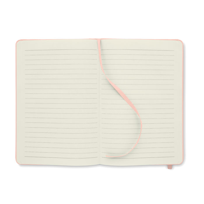 Notebook A5 in 600D RPET Rosa Baby item picture top