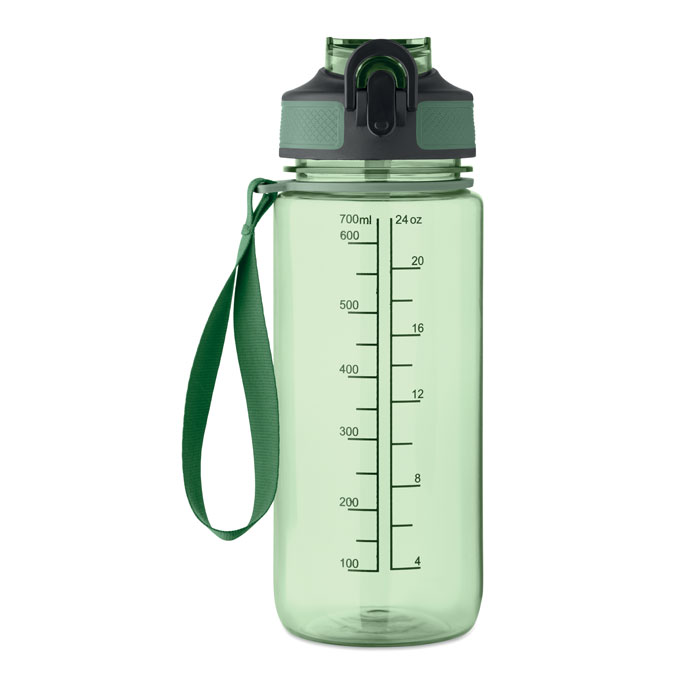 Bottiglia sport 700ml Verde Trasparente item detail picture