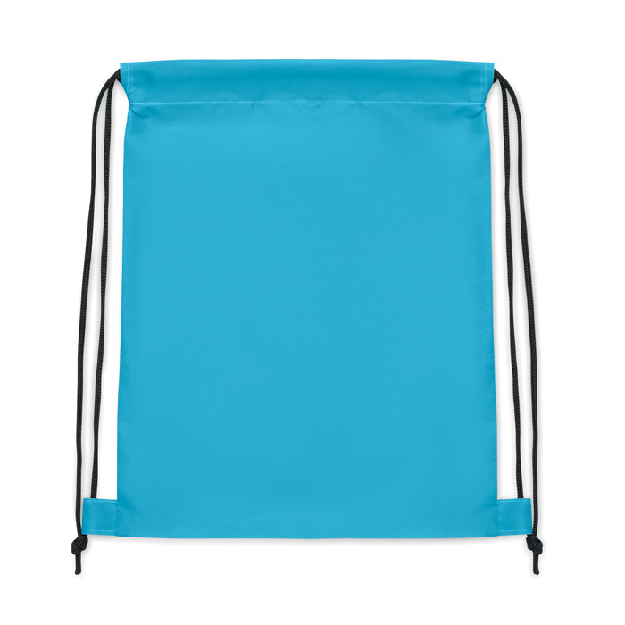 Sacca per bambini 190T RPET Turchese item picture side