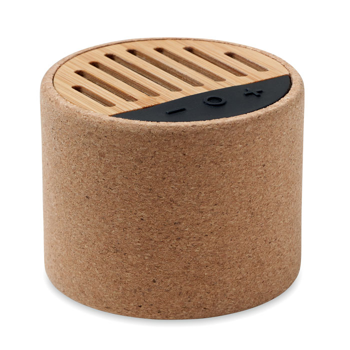 Speaker wireless in sughero beige item picture front