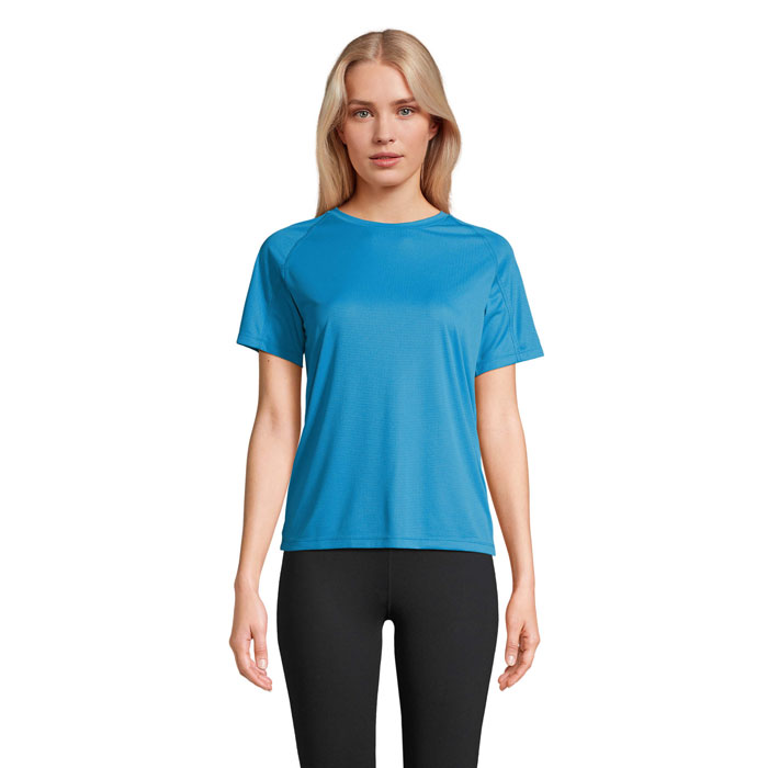 VORTEX WOMEN RAGLAN T-SHIRT Aqua item picture front