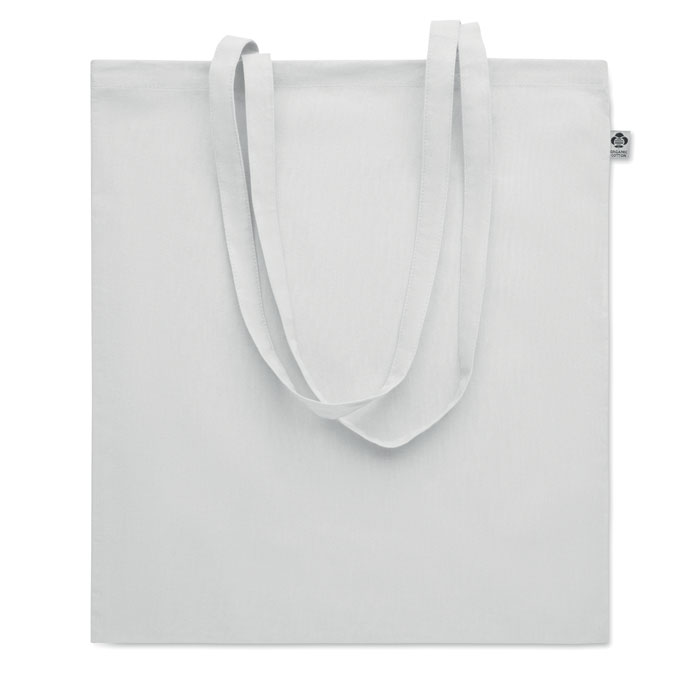 Organic Cotton shopping bag Bianco item picture front