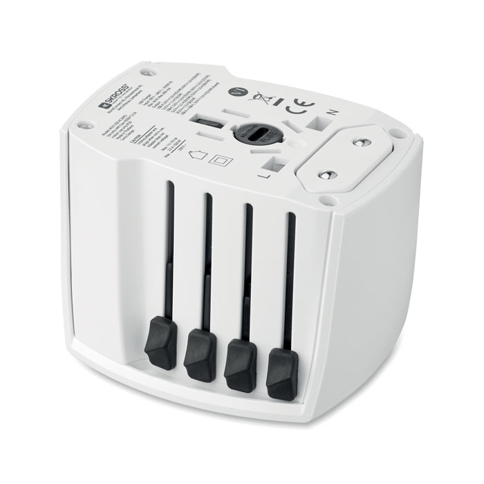 Skross MUV USB AC 30W PD Bianco item picture side