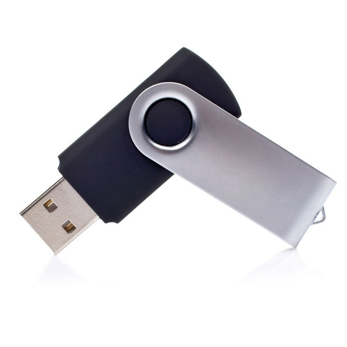 Techmate. USB flash 4GB black item picture open
