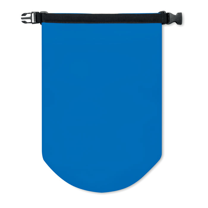 Borsa waterproof in PVC. Misur royal blue item picture front