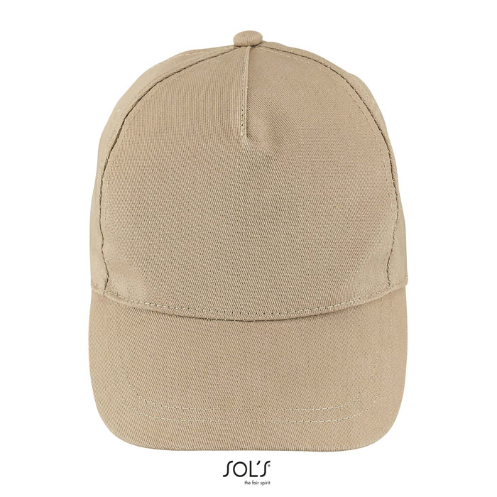 BUZZ FIVE PANEL CAP Sand item picture front