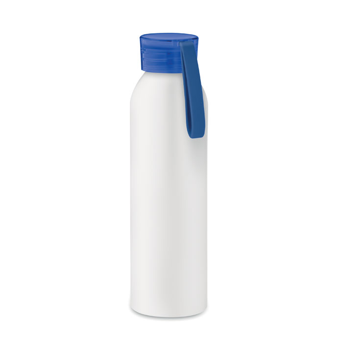 Bottiglia di alluminio 600ml white/blue item picture front