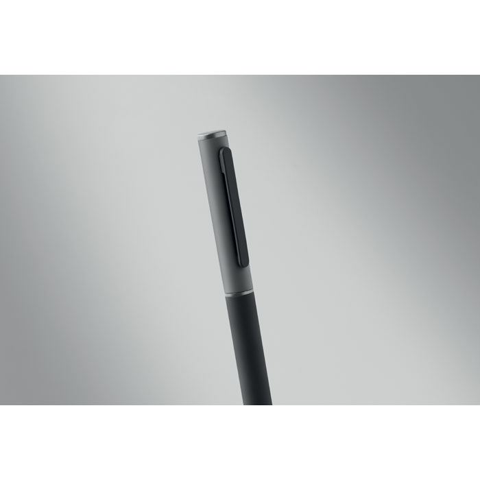 Penna a sfera a rotazione Nero item picture back