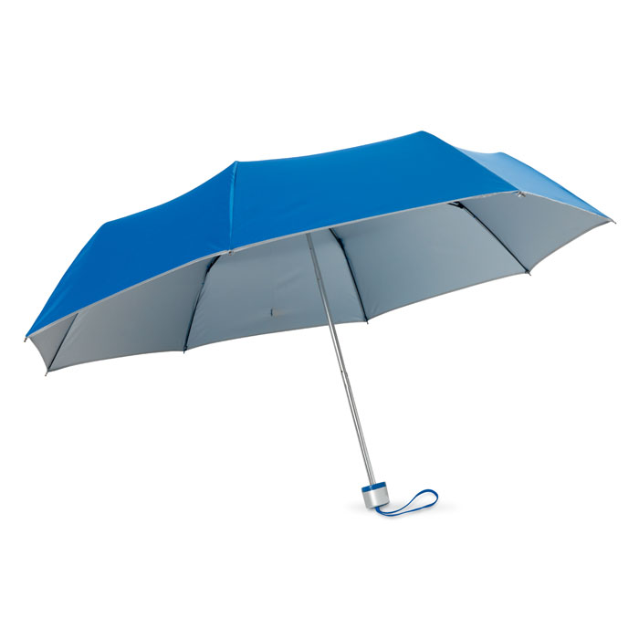 21 inch Foldable umbrella Blu Royal item picture side