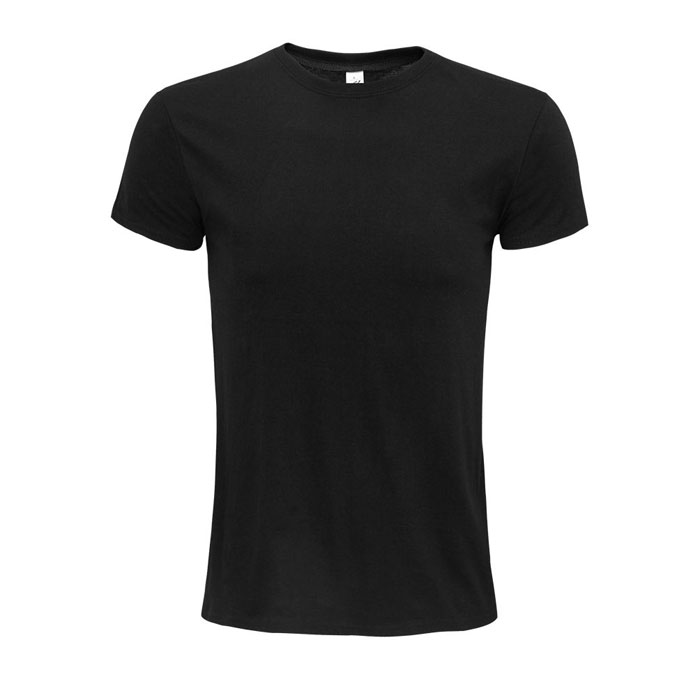 Explorer T-shirt Unisex Nero Riciclato item picture front