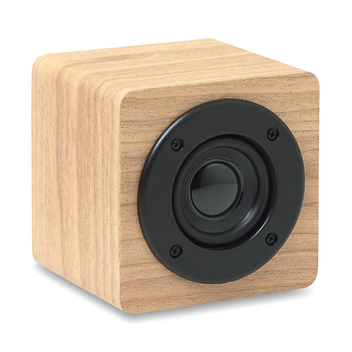 Speaker wireless 3W 400 mAh wood item picture front