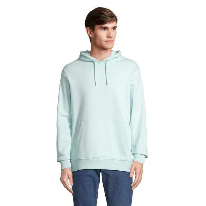 CONSTELLATION HOOD SWEAT Arctic Blue item picture front