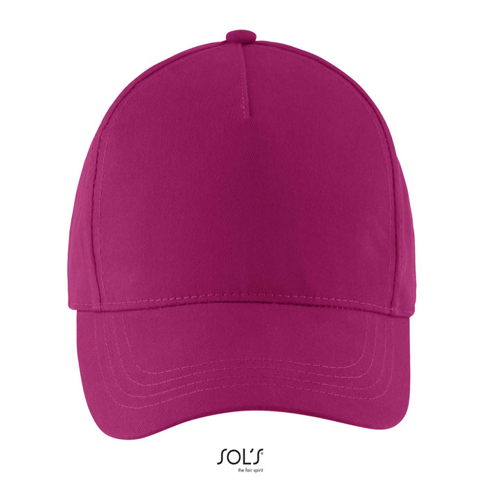 BUZZ FIVE PANEL CAP Fuchsia item picture front
