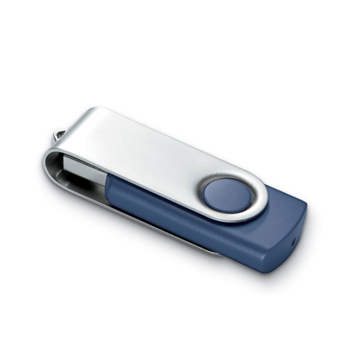 Techmate. USB flash 16GB blue item picture front
