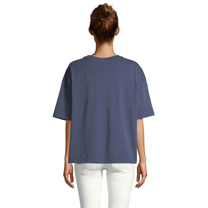 BOXY WOMEN OVERSIZE T-SHIRT Denim item picture back