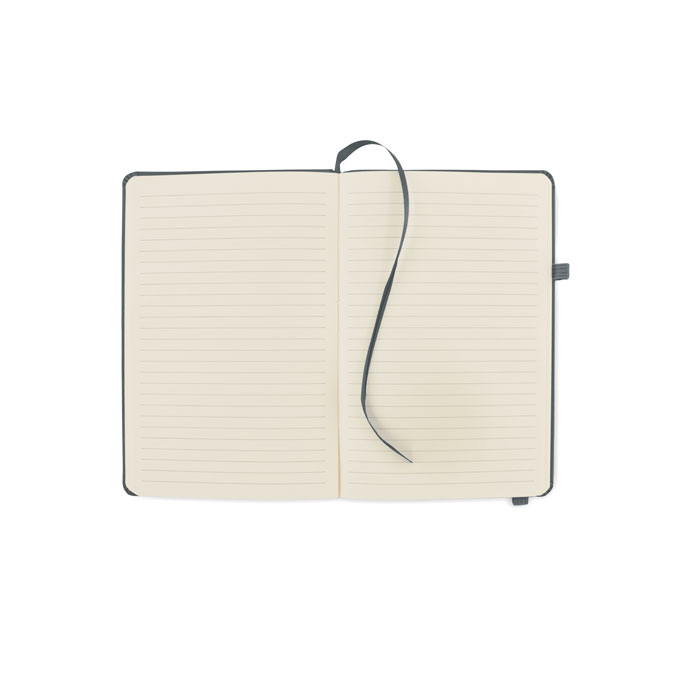 Notebook A5 in PU riciclato Grigio Pietra item picture top