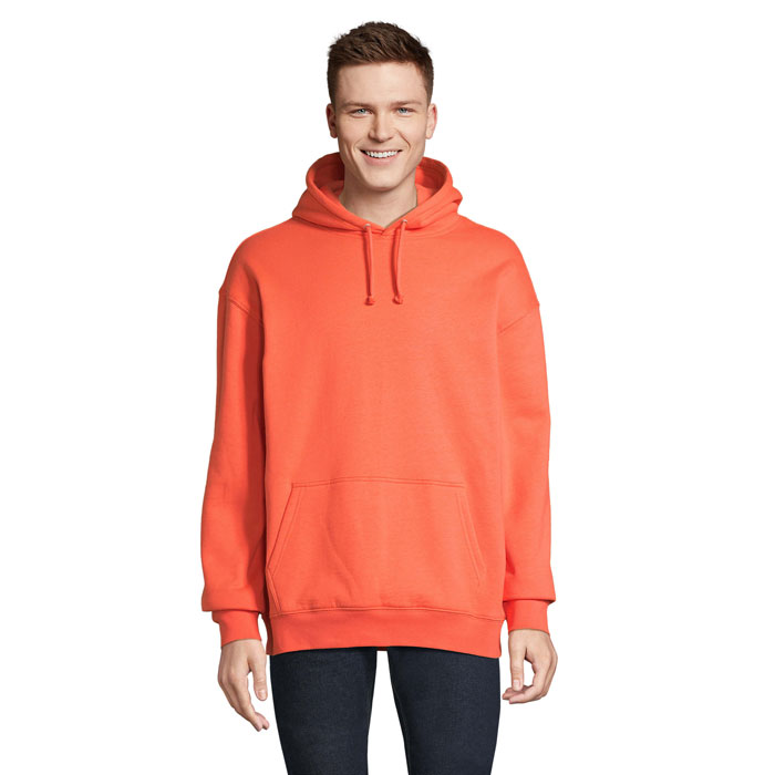 CONDOR Unisex Hooded Sweat Antracite Melange item picture front