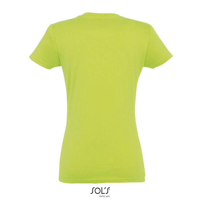 IMPERIAL WOMEN T-SHIRT 190g Apple Green item picture back