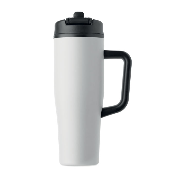 Bicchiere doppio strato 900 ml Bianco item picture 2
