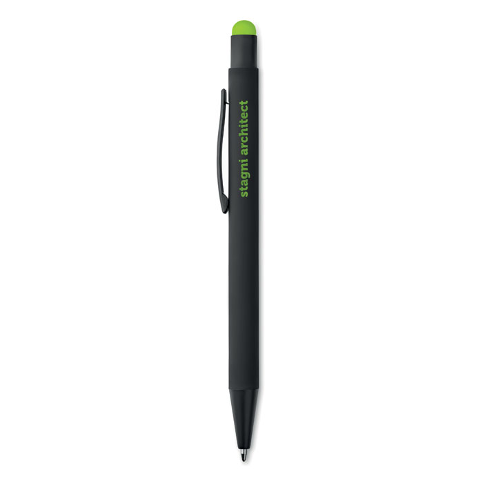 Aluminium stylus pen Lime item detail picture