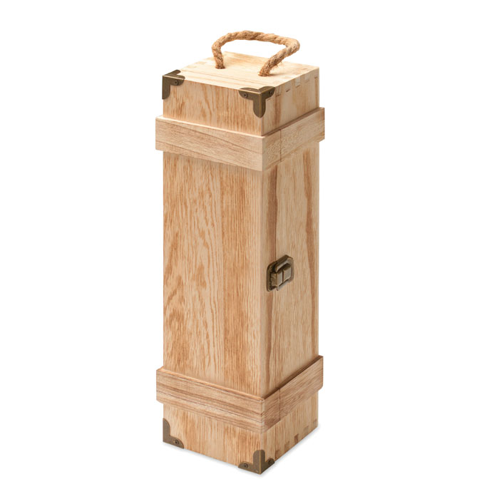 Paulownia wood wine gift box Legno item picture front