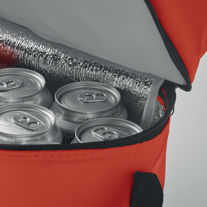 Cooler bag with 2 compartments Rosso item detail picture
